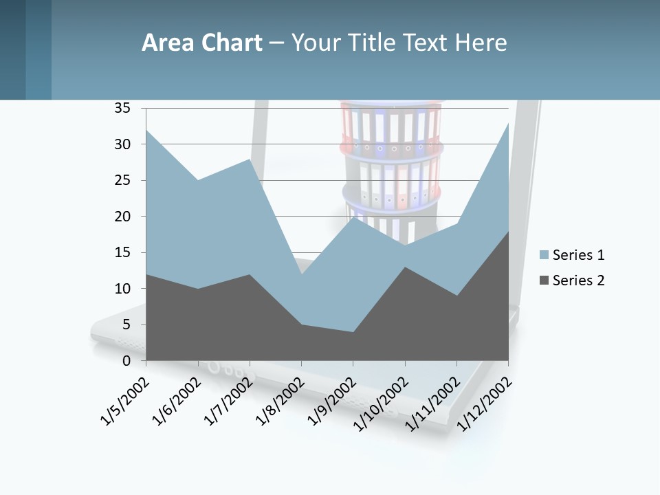 Wireless Connection Computer PowerPoint Template