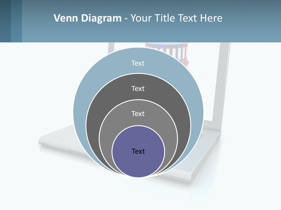 Wireless Connection Computer PowerPoint Template