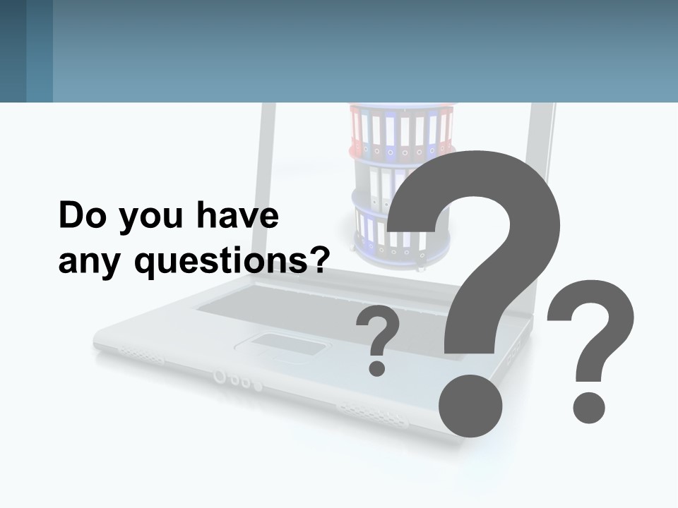 Wireless Connection Computer PowerPoint Template