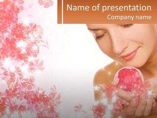 Anti Floral Copyspace PowerPoint Template