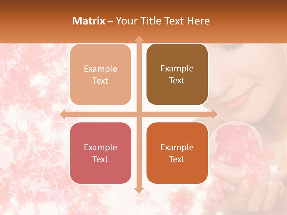 Anti Floral Copyspace PowerPoint Template