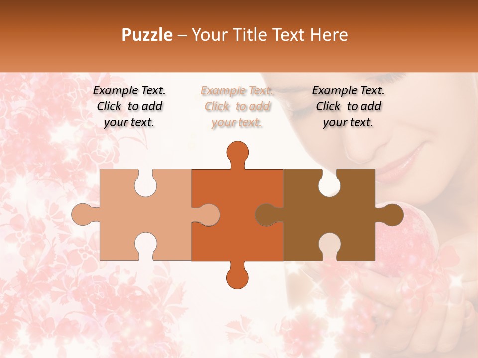 Anti Floral Copyspace PowerPoint Template