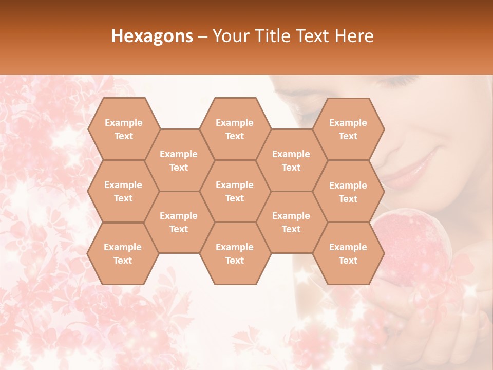 Anti Floral Copyspace PowerPoint Template