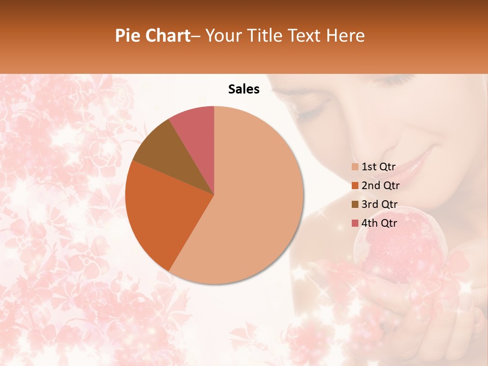 Anti Floral Copyspace PowerPoint Template