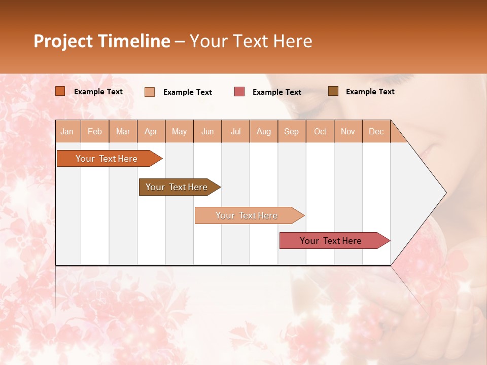Anti Floral Copyspace PowerPoint Template