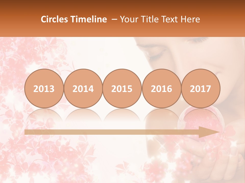 Anti Floral Copyspace PowerPoint Template