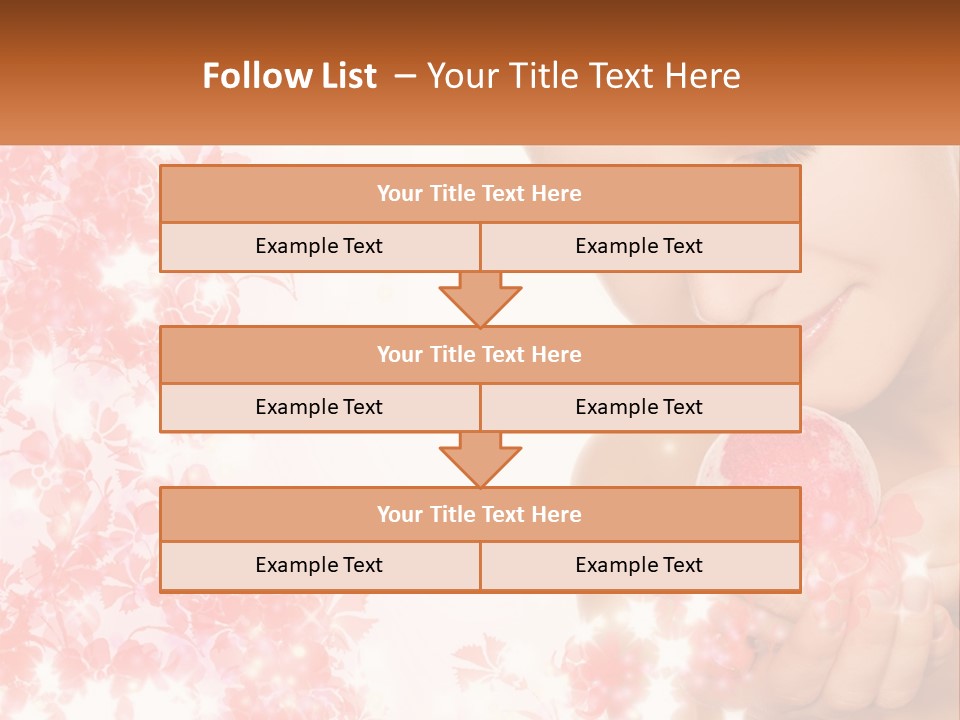 Anti Floral Copyspace PowerPoint Template
