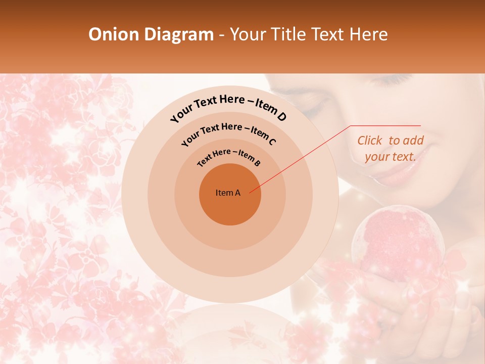 Anti Floral Copyspace PowerPoint Template