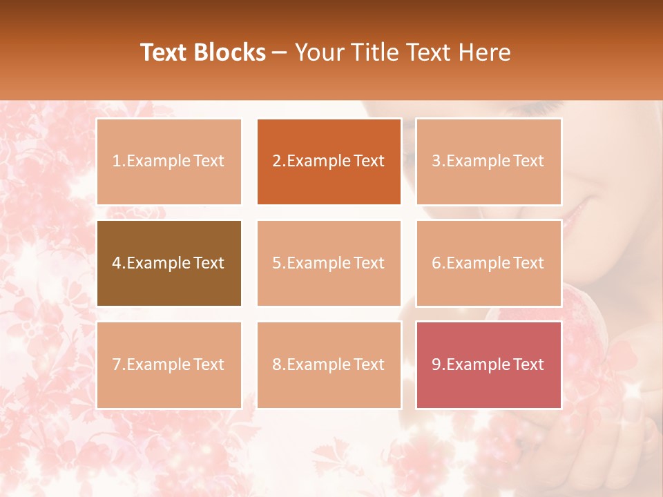 Anti Floral Copyspace PowerPoint Template