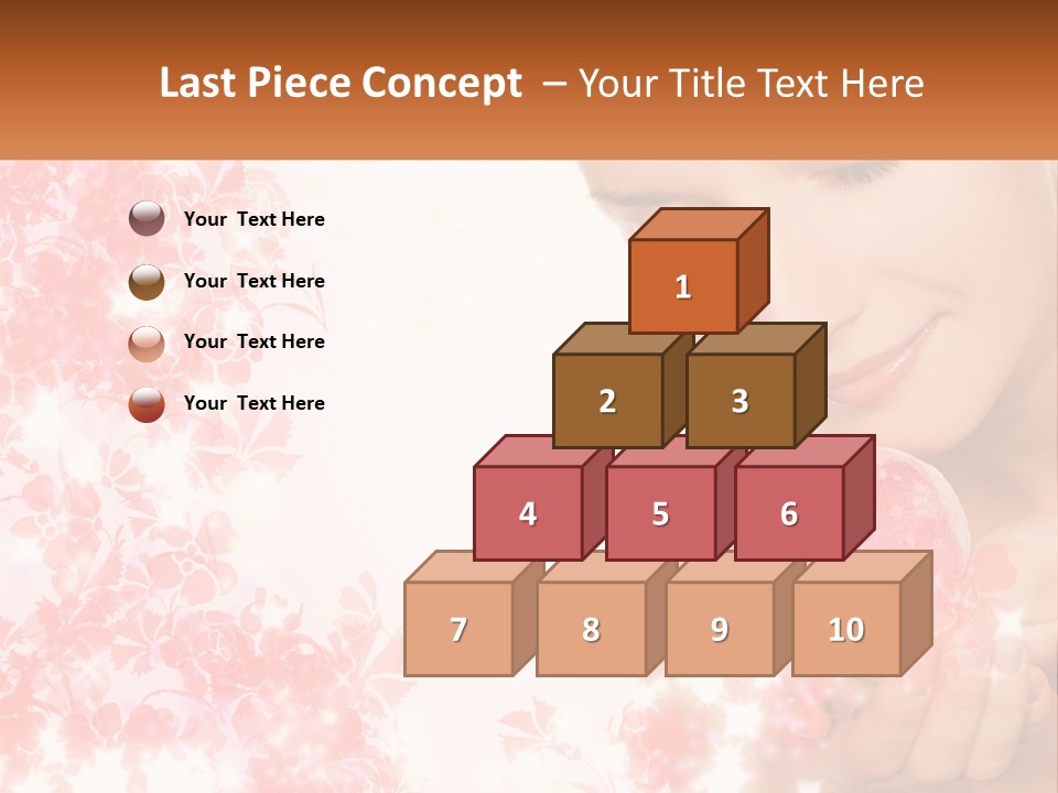 Anti Floral Copyspace PowerPoint Template