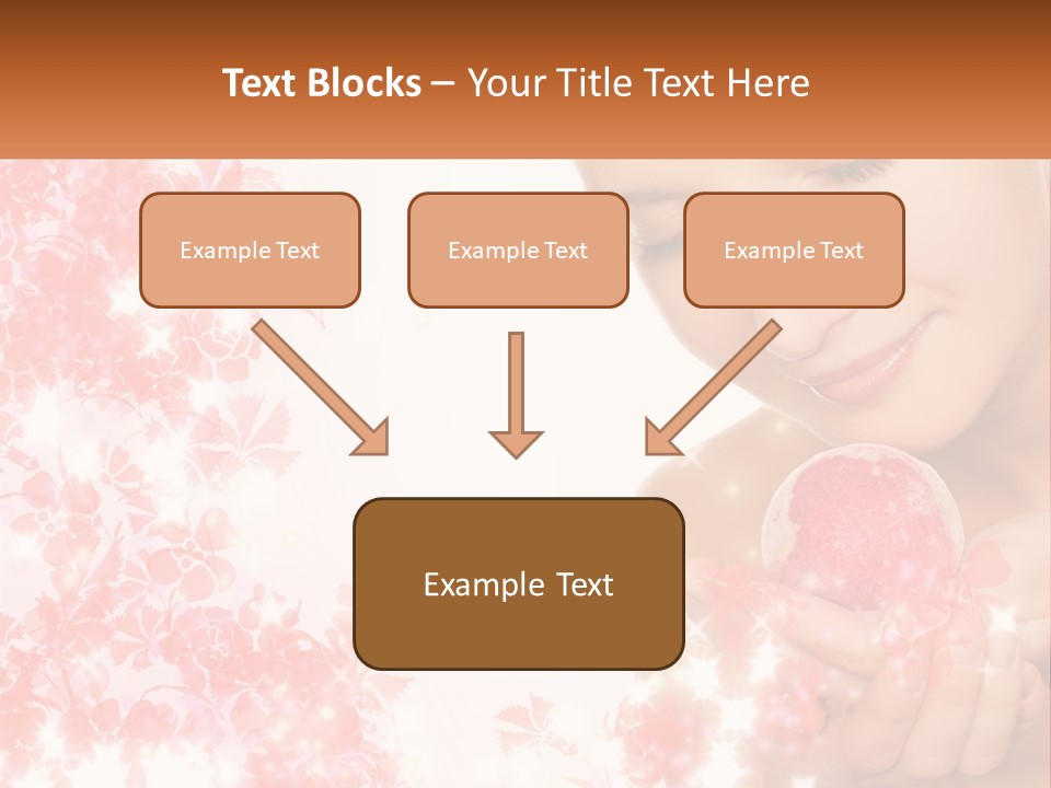 Anti Floral Copyspace PowerPoint Template