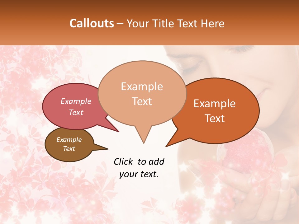 Anti Floral Copyspace PowerPoint Template
