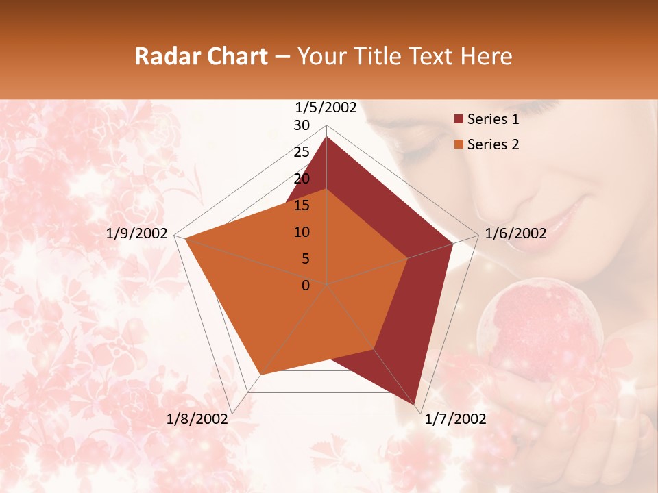 Anti Floral Copyspace PowerPoint Template