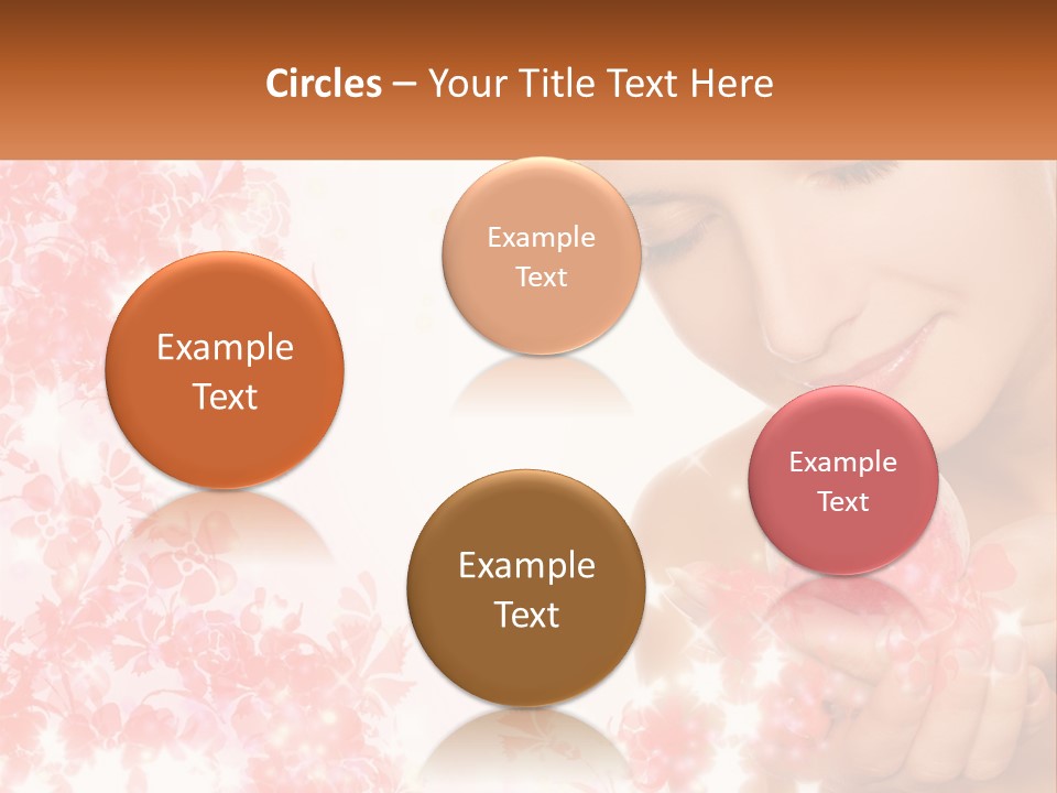 Anti Floral Copyspace PowerPoint Template