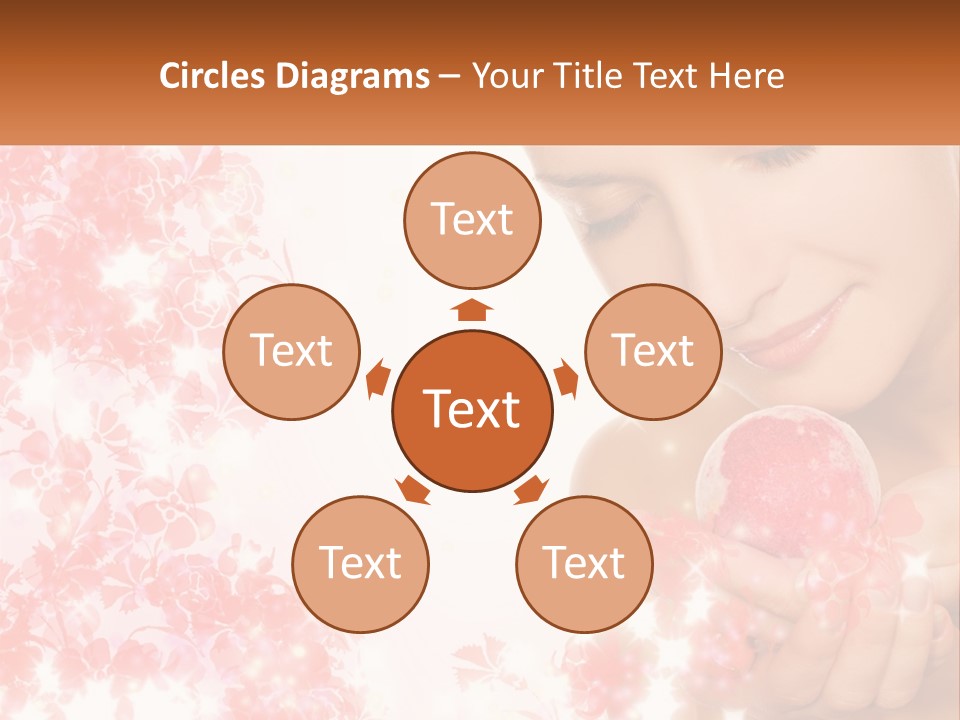 Anti Floral Copyspace PowerPoint Template