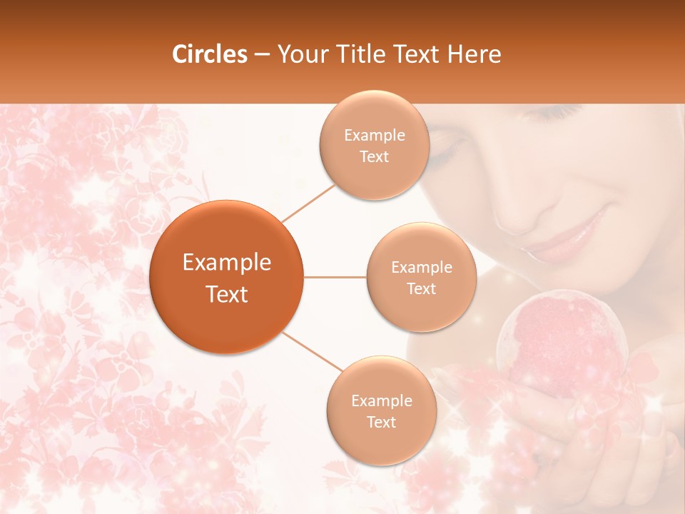 Anti Floral Copyspace PowerPoint Template