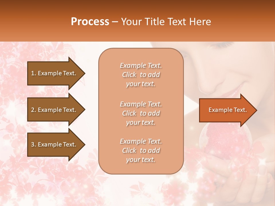 Anti Floral Copyspace PowerPoint Template