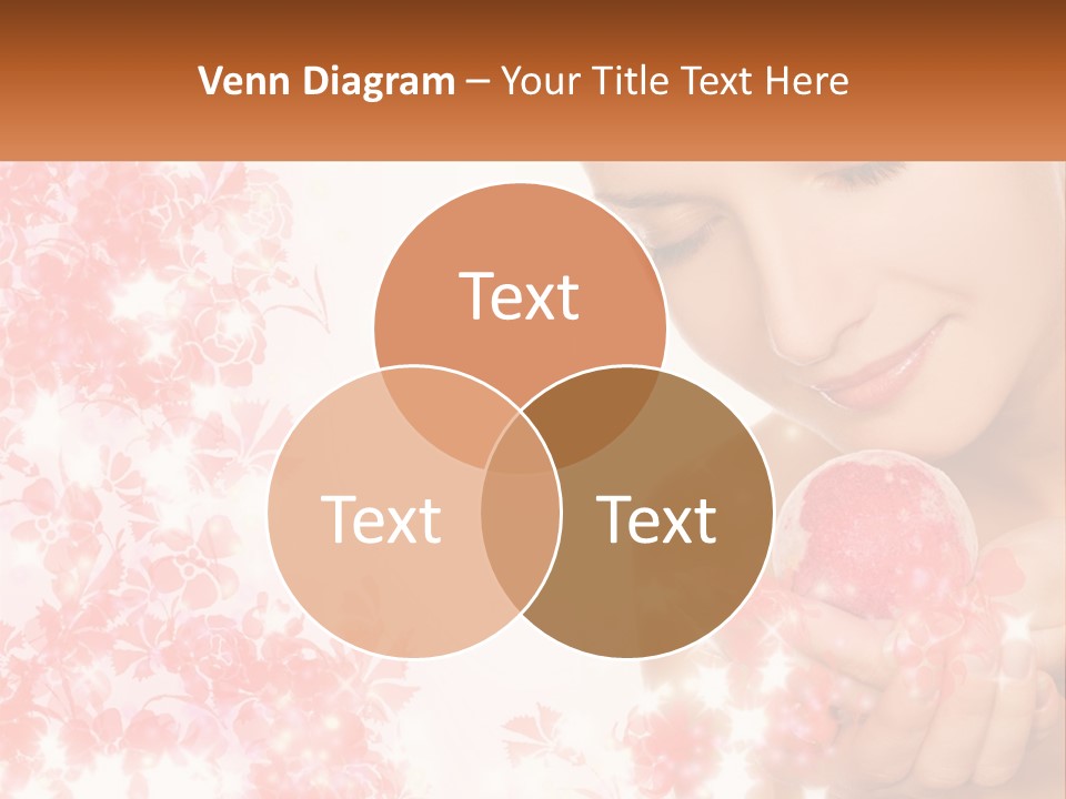 Anti Floral Copyspace PowerPoint Template