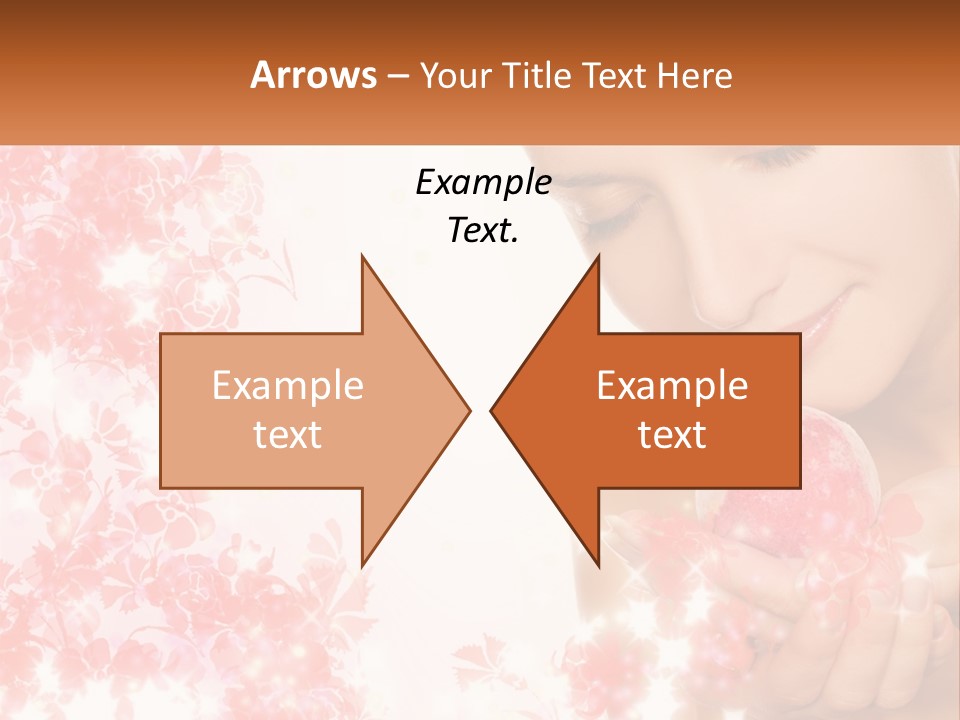 Anti Floral Copyspace PowerPoint Template