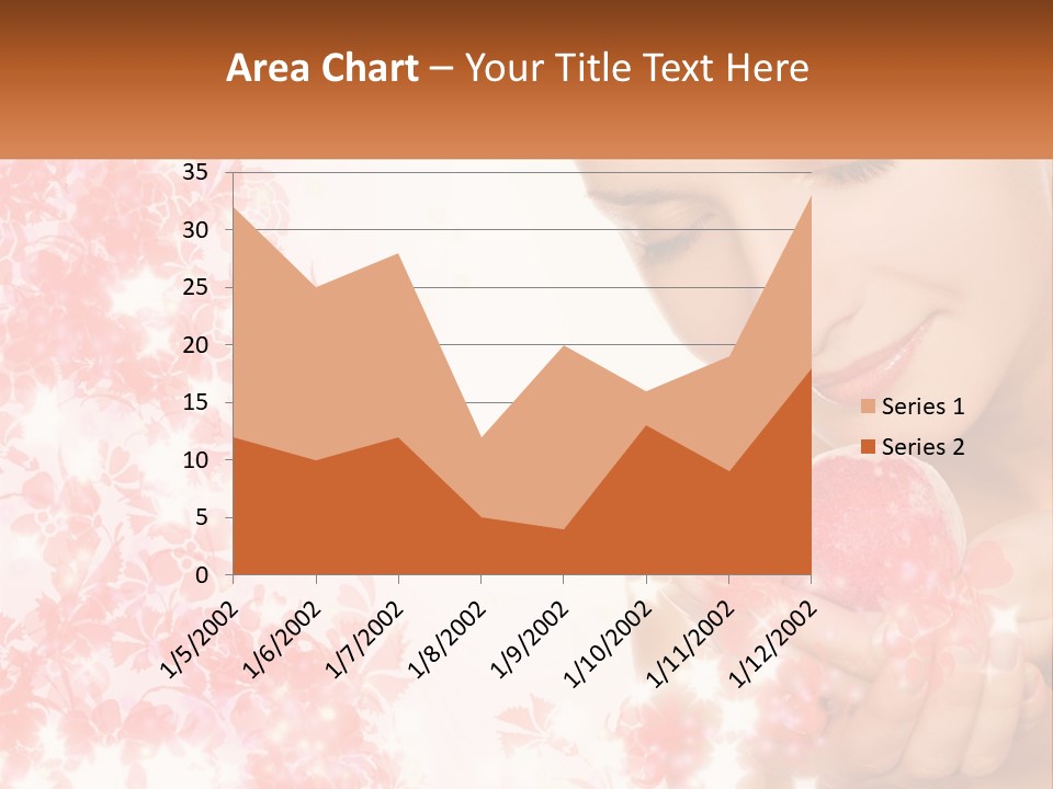 Anti Floral Copyspace PowerPoint Template