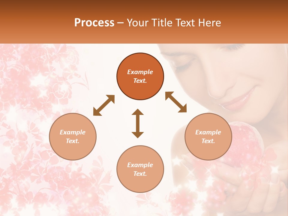 Anti Floral Copyspace PowerPoint Template