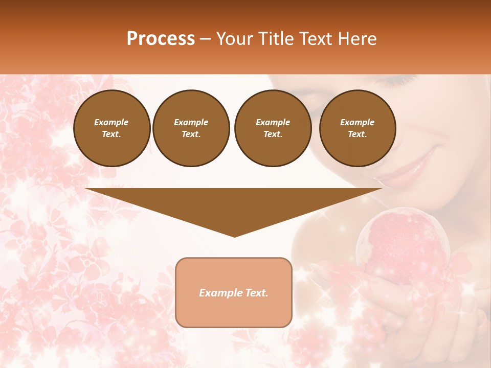 Anti Floral Copyspace PowerPoint Template