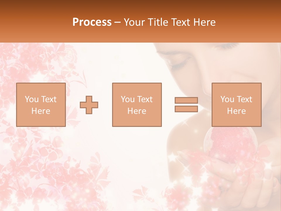 Anti Floral Copyspace PowerPoint Template