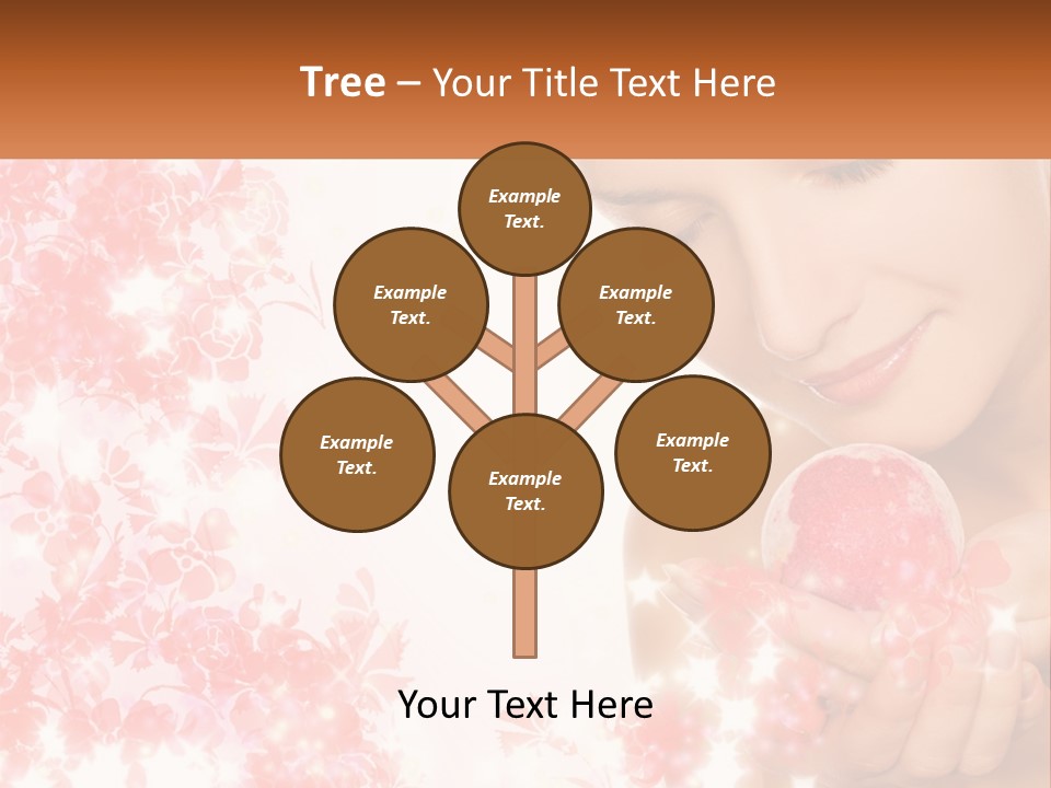 Anti Floral Copyspace PowerPoint Template
