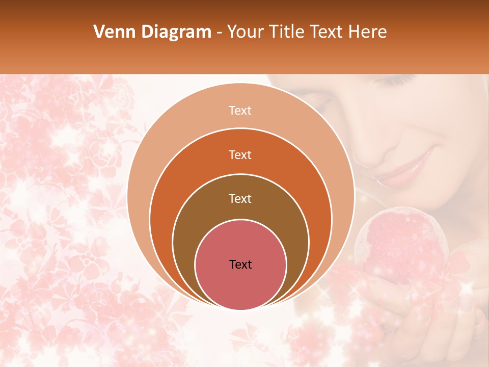 Anti Floral Copyspace PowerPoint Template