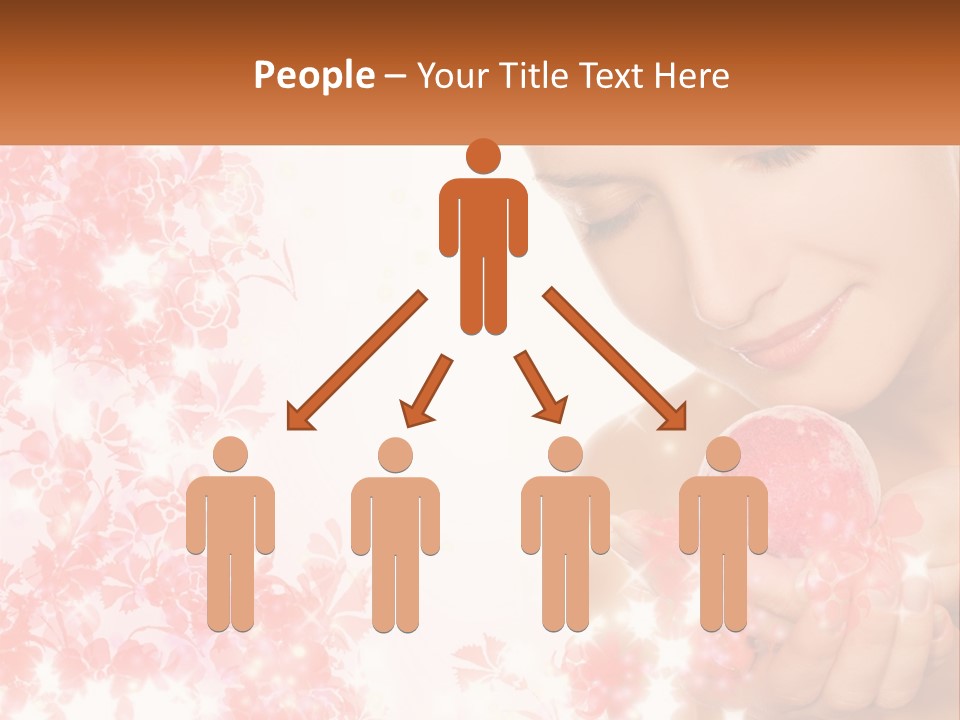 Anti Floral Copyspace PowerPoint Template
