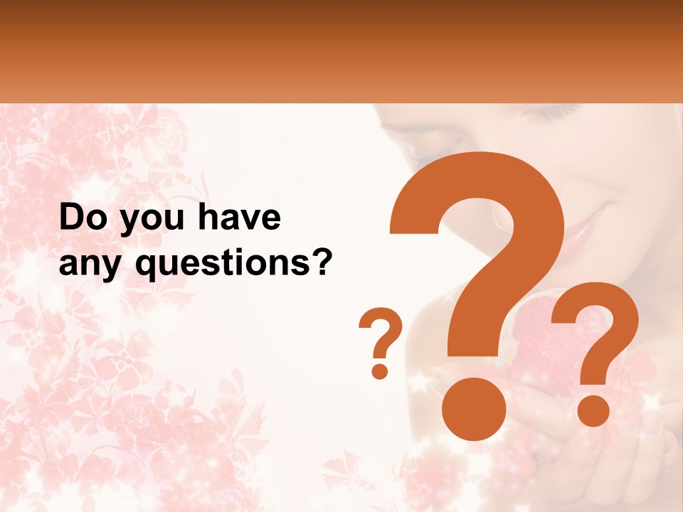 Anti Floral Copyspace PowerPoint Template