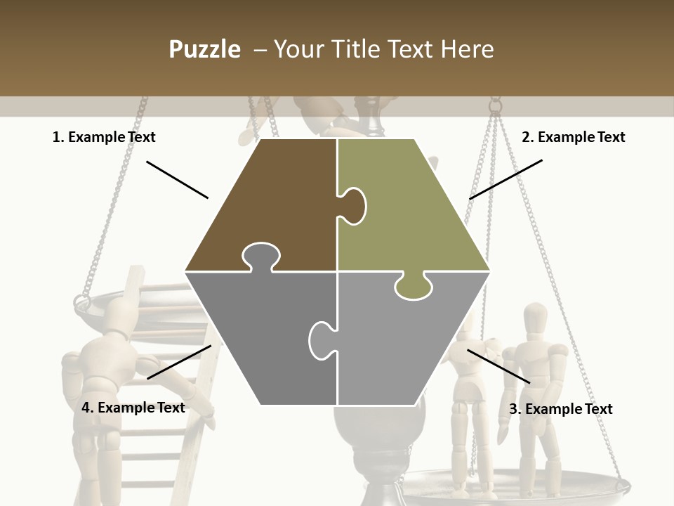 Wood Helpful Equal PowerPoint Template