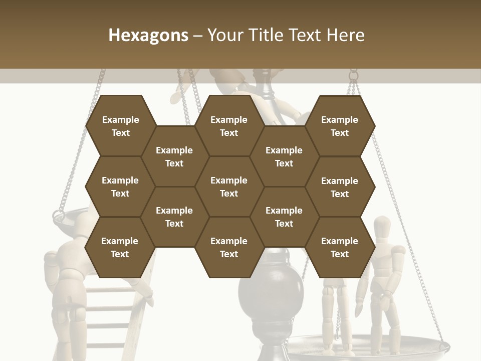 Wood Helpful Equal PowerPoint Template
