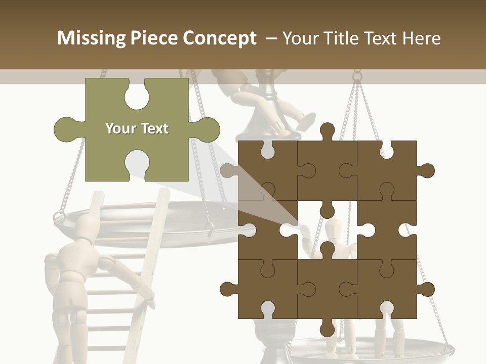 Wood Helpful Equal PowerPoint Template