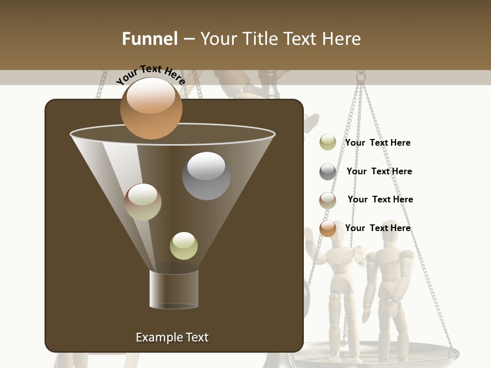 Wood Helpful Equal PowerPoint Template