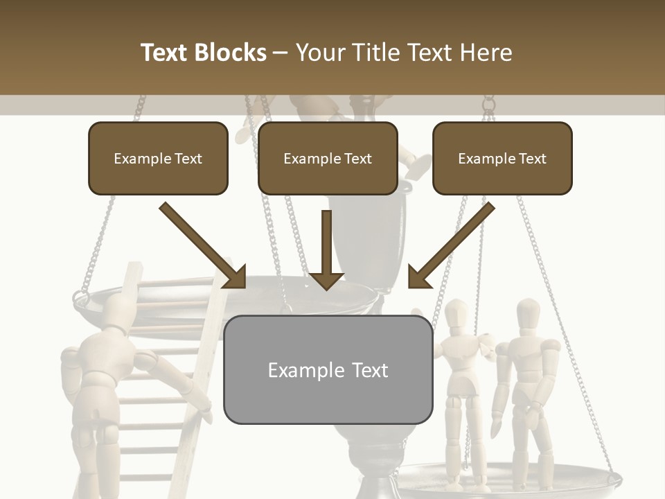 Wood Helpful Equal PowerPoint Template