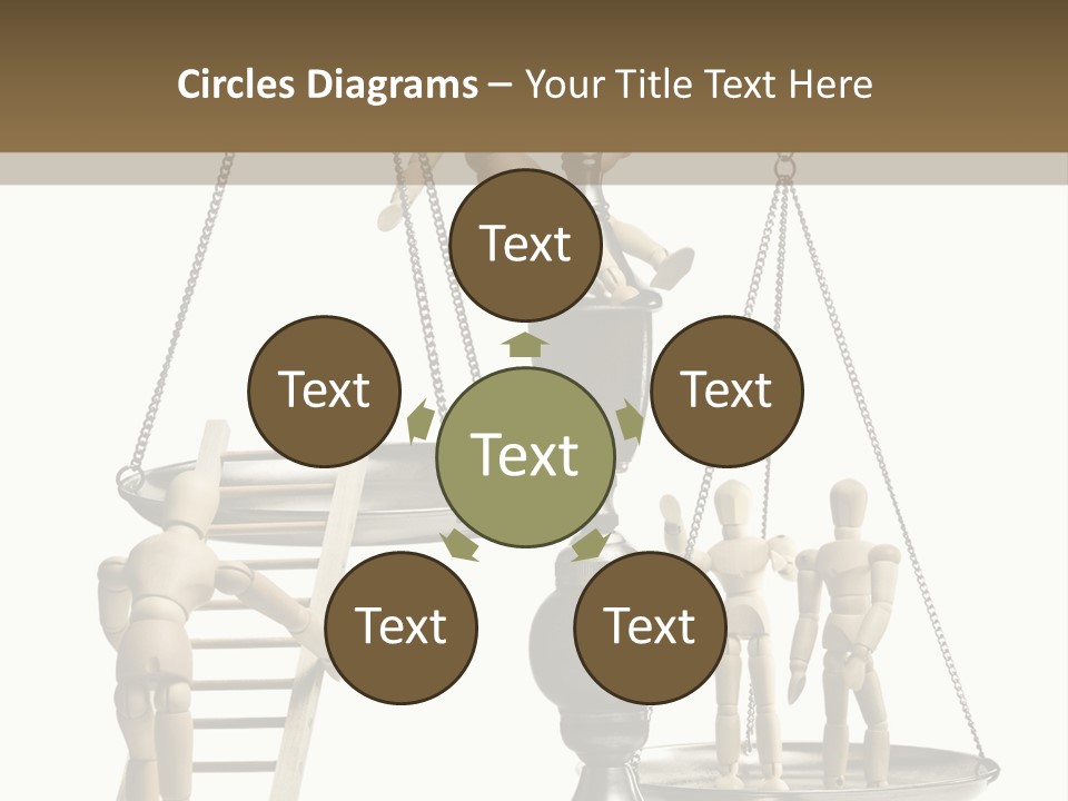 Wood Helpful Equal PowerPoint Template