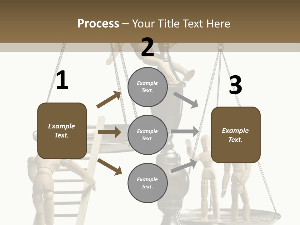 Wood Helpful Equal PowerPoint Template