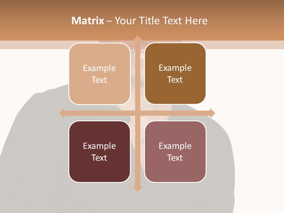 Skullcap White Face PowerPoint Template