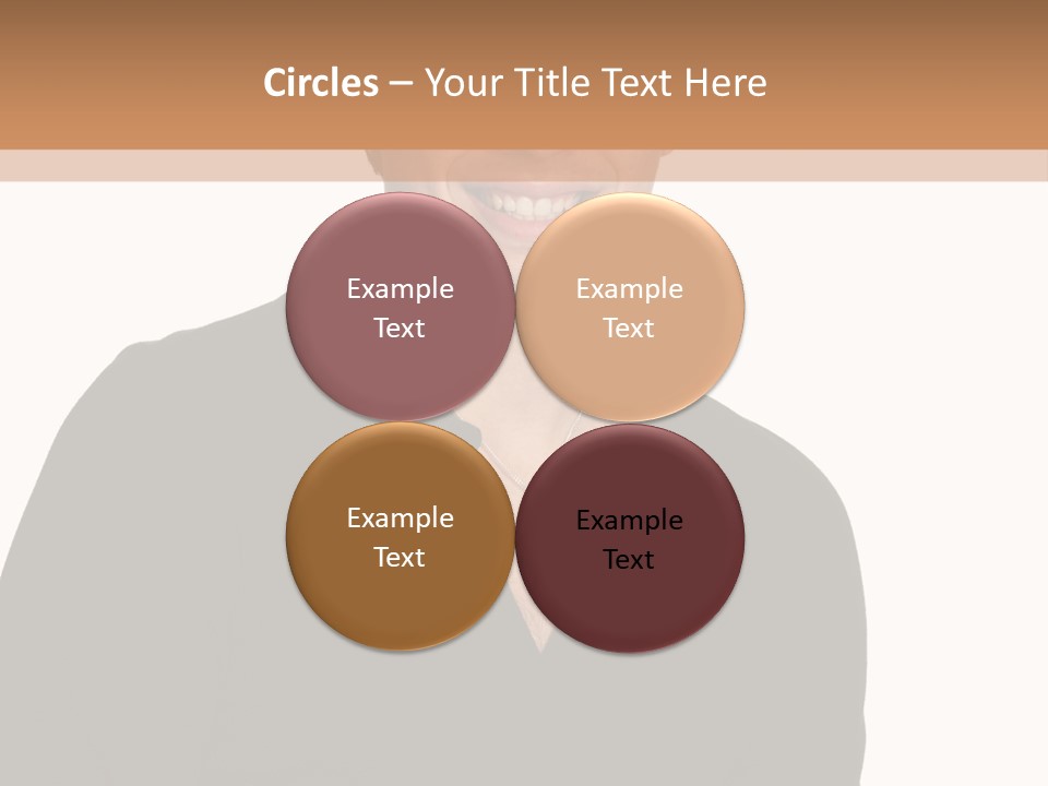 Skullcap White Face PowerPoint Template