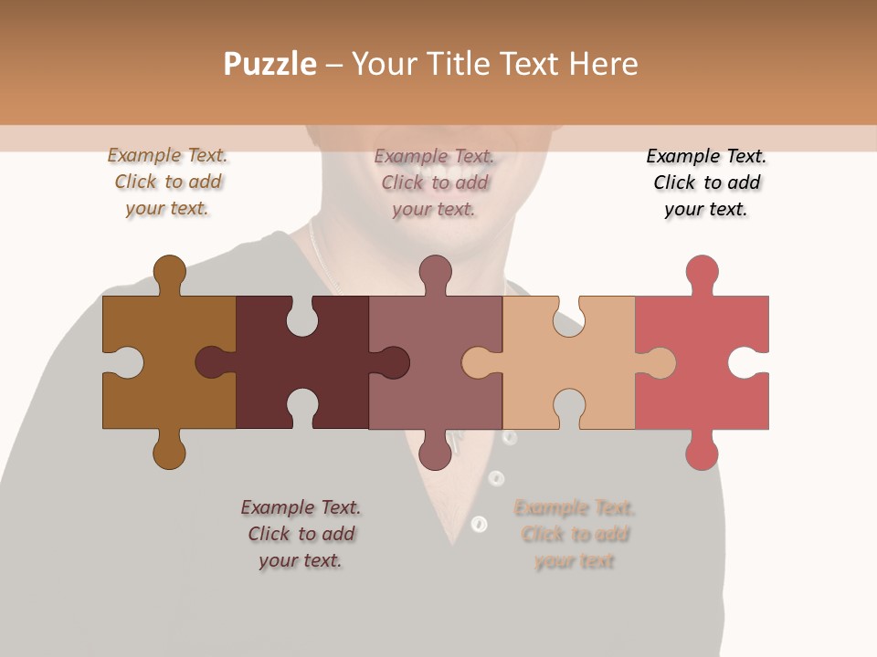 Skullcap White Face PowerPoint Template