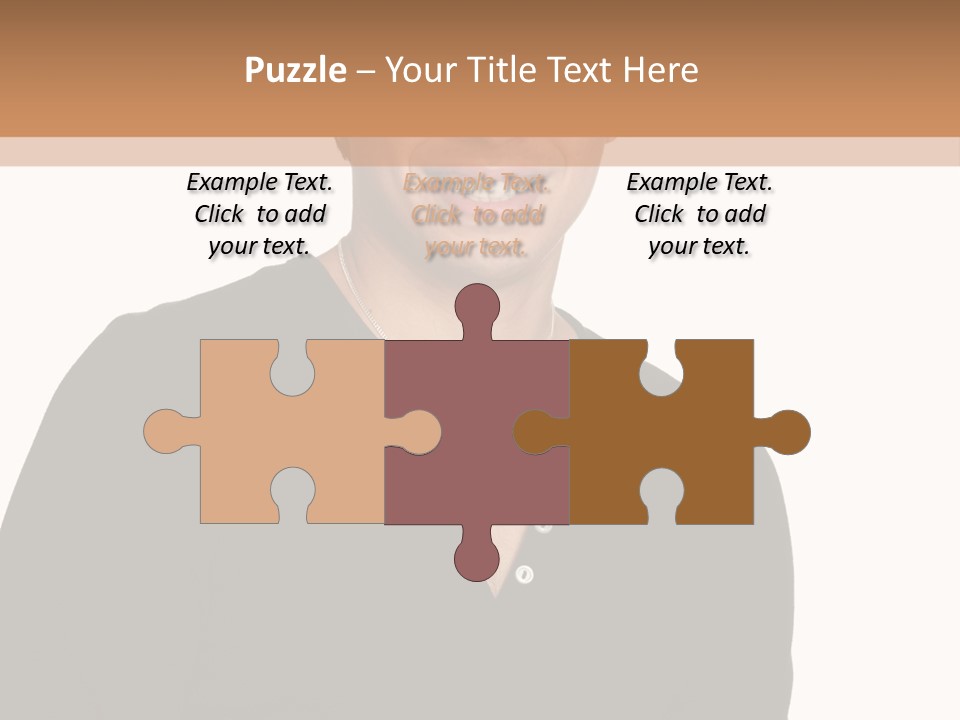 Skullcap White Face PowerPoint Template