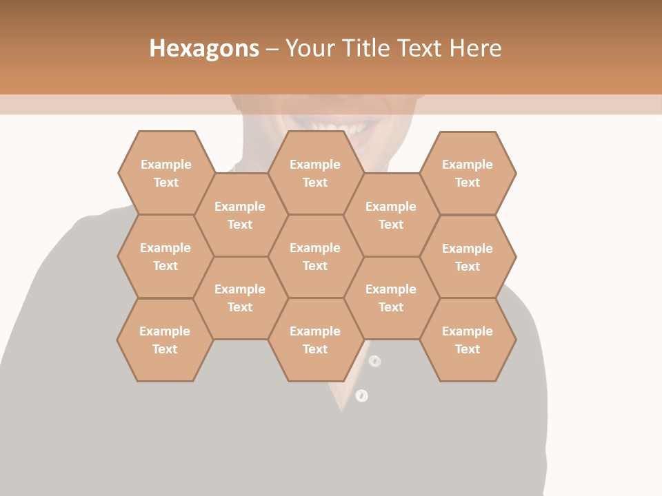 Skullcap White Face PowerPoint Template