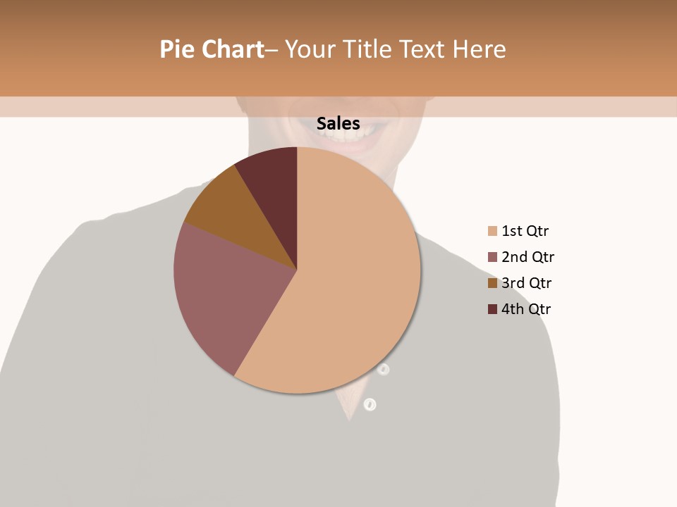 Skullcap White Face PowerPoint Template