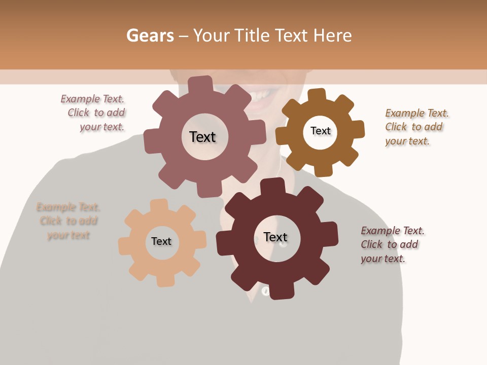 Skullcap White Face PowerPoint Template