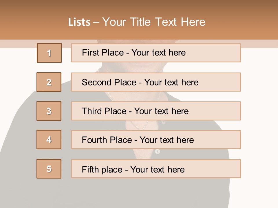 Skullcap White Face PowerPoint Template
