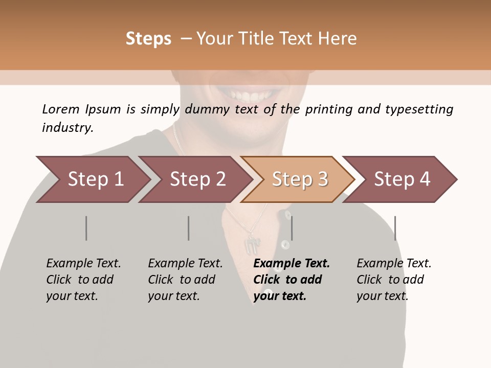 Skullcap White Face PowerPoint Template