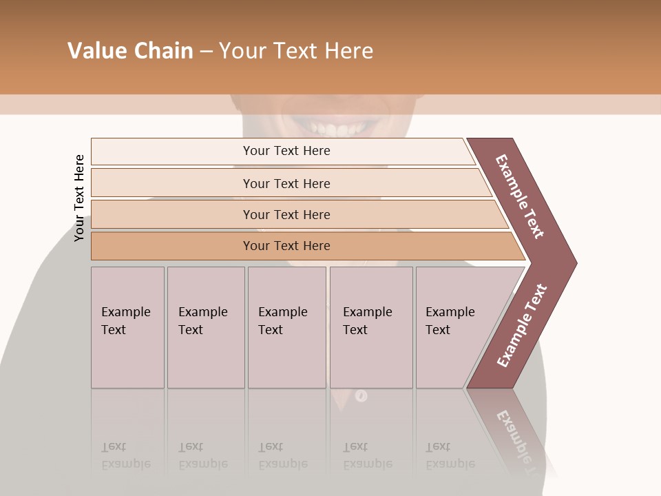 Skullcap White Face PowerPoint Template
