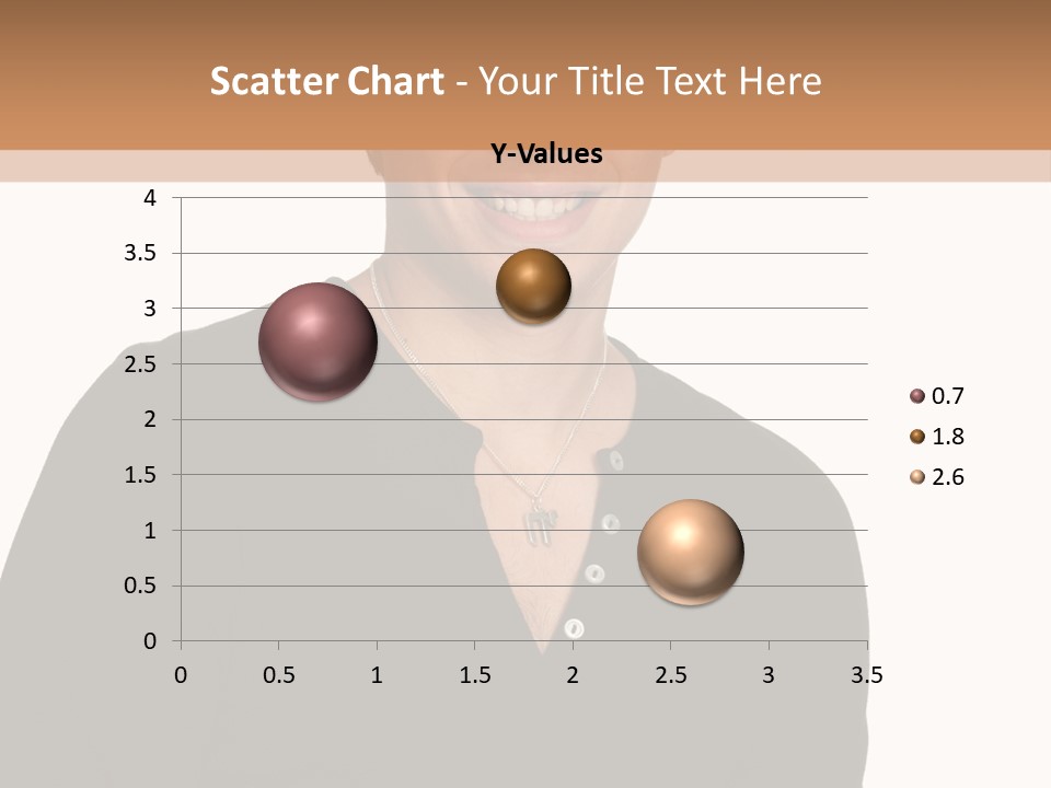 Skullcap White Face PowerPoint Template