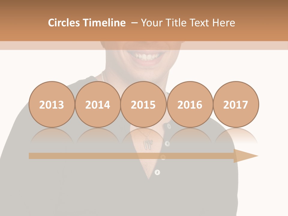 Skullcap White Face PowerPoint Template